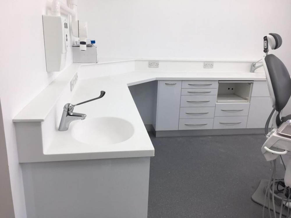 Burnside Dental Care fit out Glasgow by CUBED Interior Projects