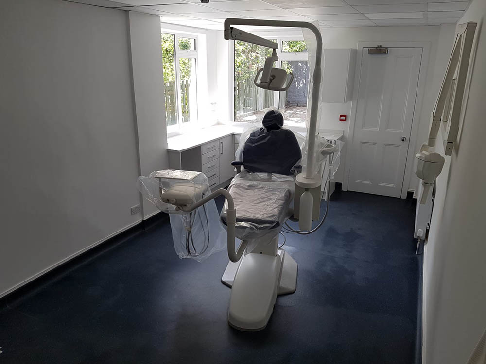 York Place Dental fit out Scotland by CUBED Interior Projects